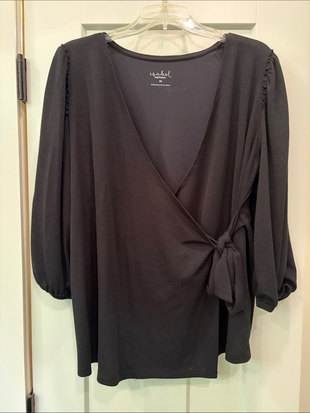 Isabel (Ingrid + Isabel) Maternity Black Dress Top